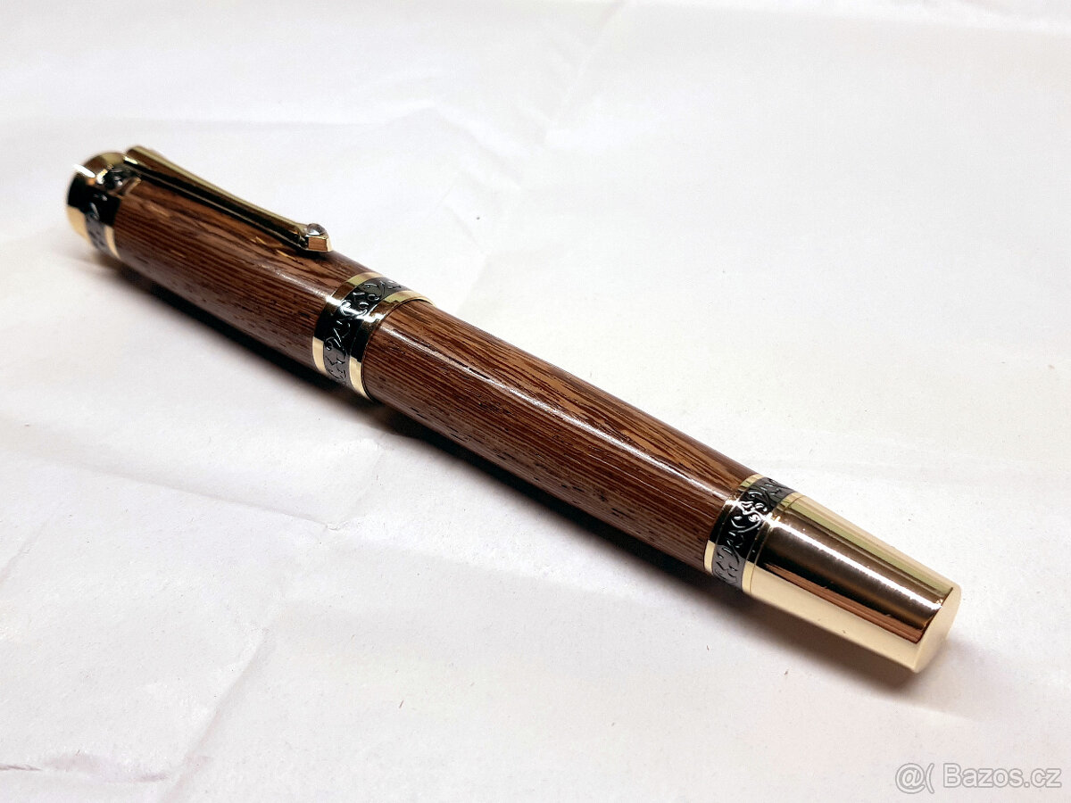 Dřevěné plnící pero - 7