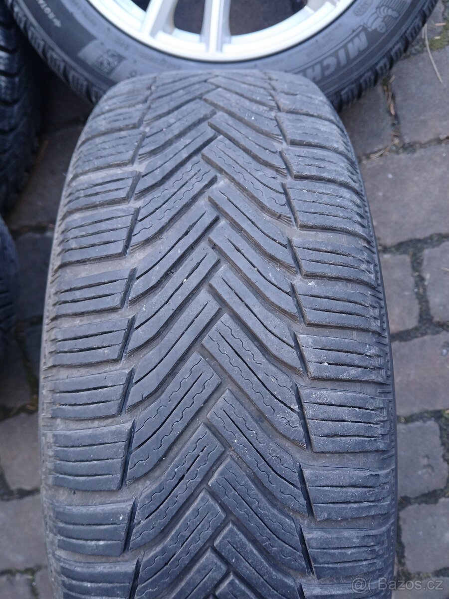 ALU kola,sada,originál ALUETT,ET48,205/55 R16,5x112,MICHELIN - 7