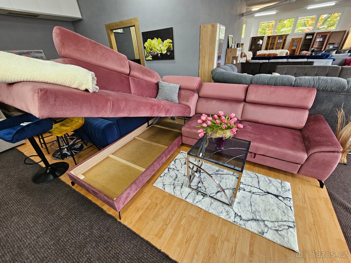 Rohová sedací souprava Valencia - 7