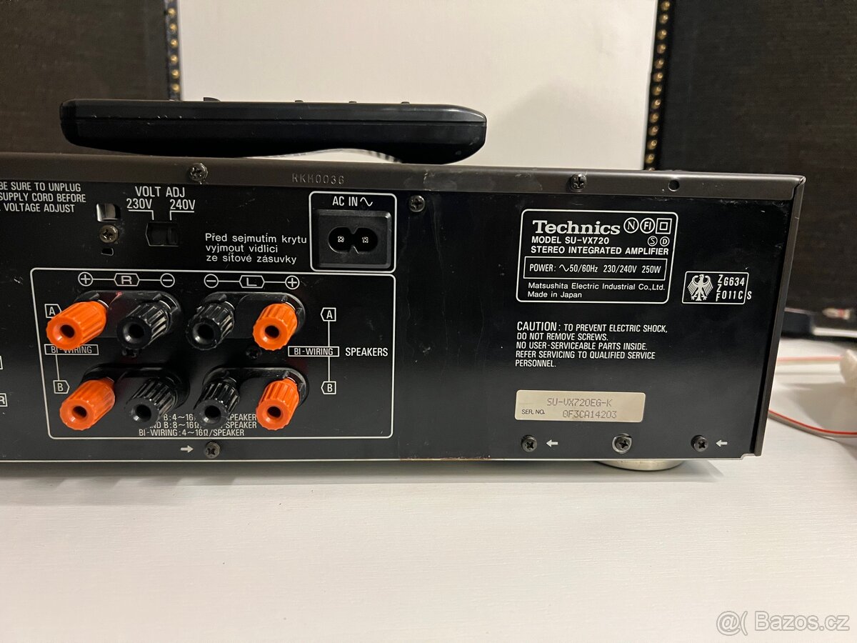 TECHNICS ZESILOVAČ SU-VX720+DO - 7