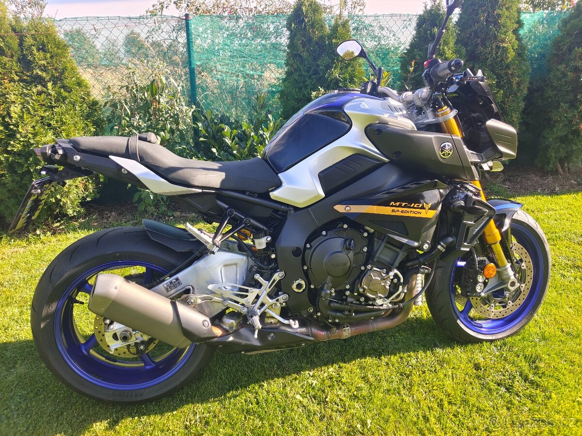 Yamaha MT-10 P, Ōhlins podvozek - 7