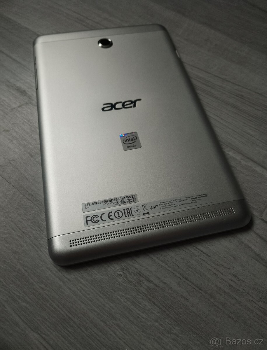 Acer Iconia Tab 8 A1-840FHD, 8", stříbrný/hliník - 7