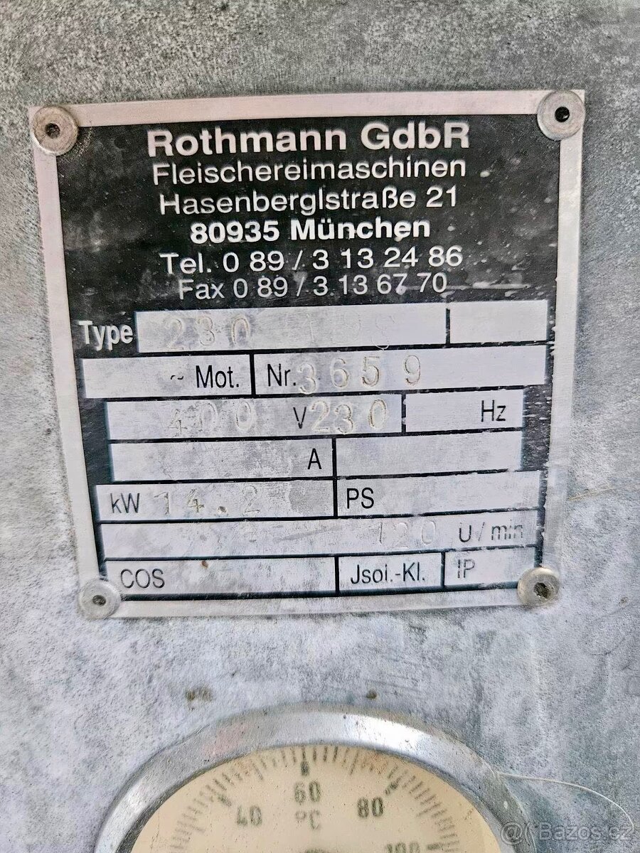 Pařící vana / odštětinovač Rothmann - 7