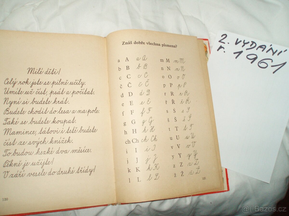 starý Slabikář-2. vydání 1961 - 7