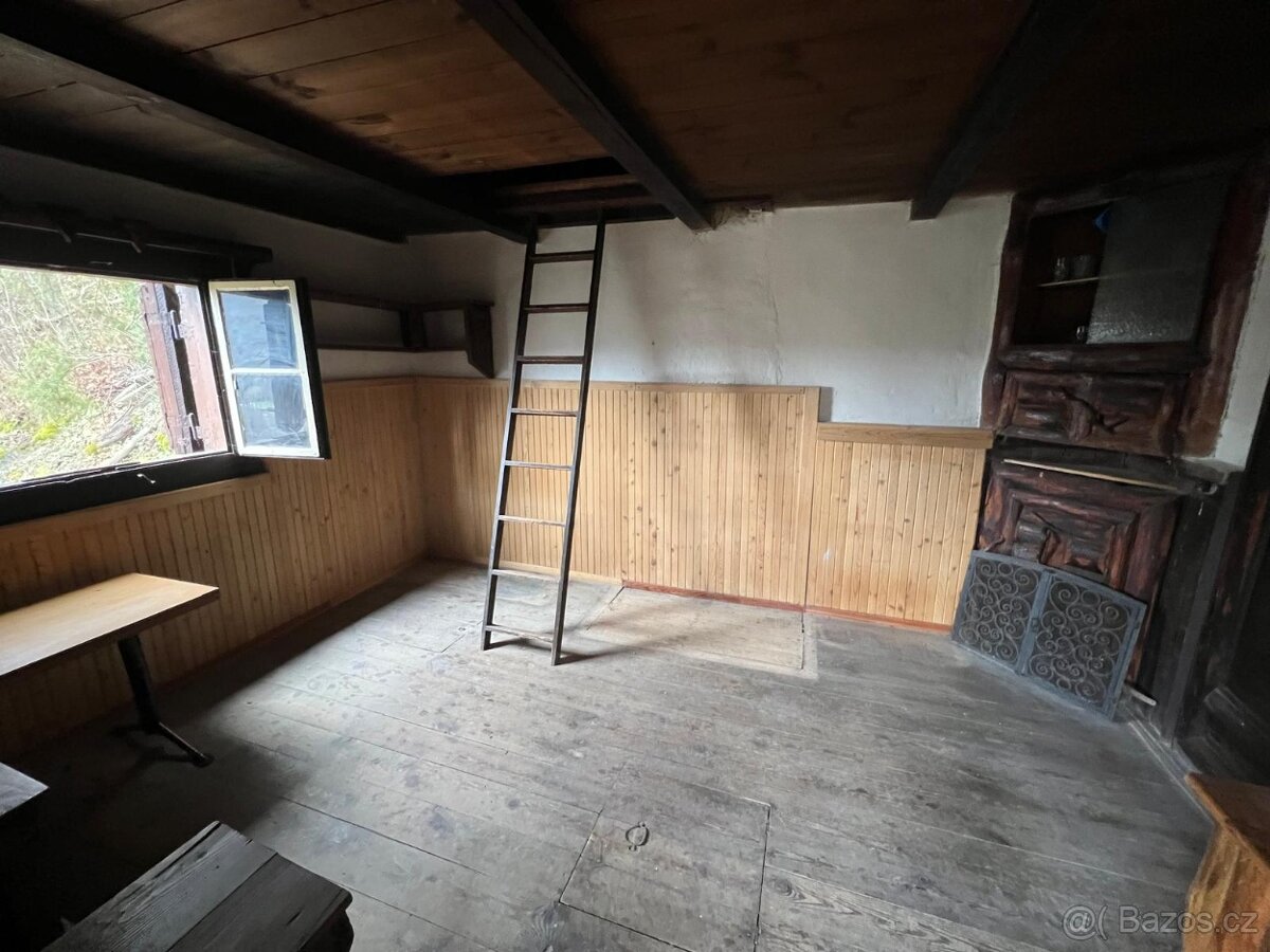 Prodej chaty 29m2 v Davli na jedinečném místě - 7