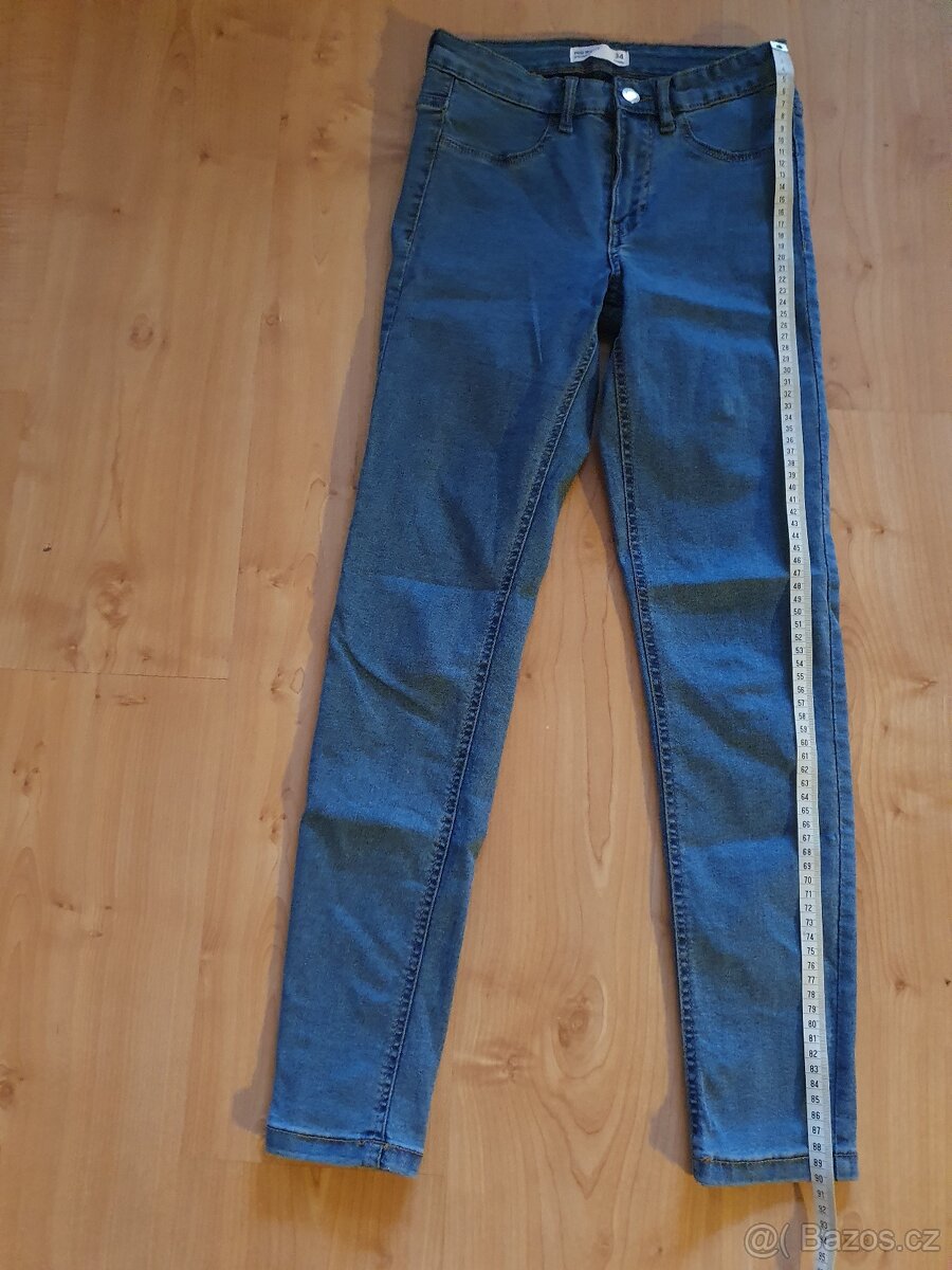 Rifle džíny sinsay v.34 modré úzké - 7