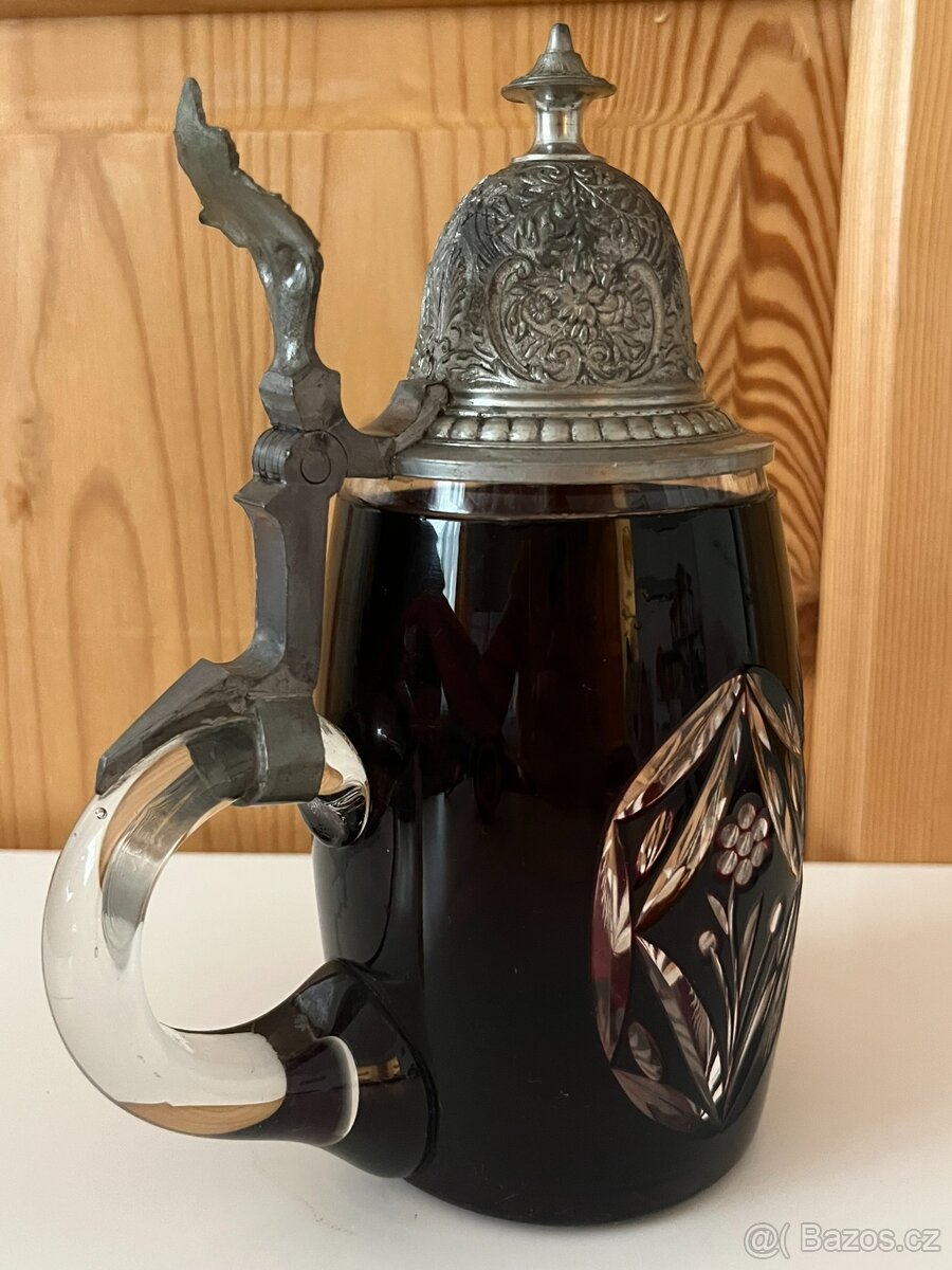 Starožitný pivní korbel - 7