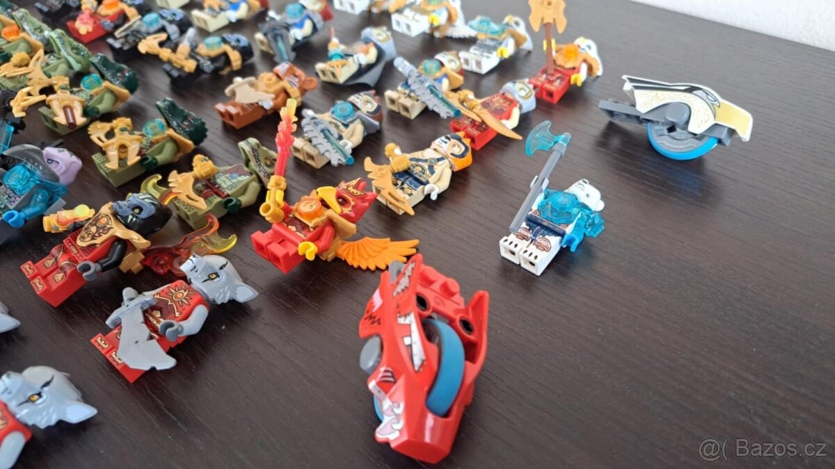 🔥🧊 Lego Maxi sada CHIMA figurek - přes 50ks 💧☁️ - 7