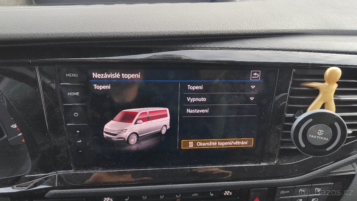 VW T6.1 upgrade přihřívače Webasto+MENU INFOTEJMENT - 7