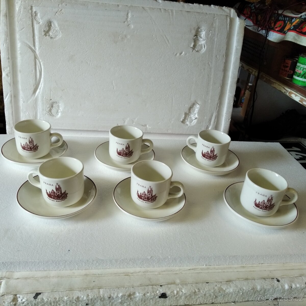 stare porcelanove servisy na kavu moca nepouzire - 7