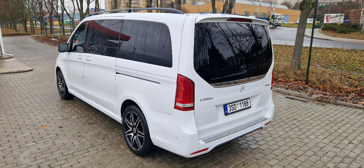 MB V250 AMG 4x4, 2019, 123 tis. km, odpočet DPH, 2x sada kol - 7