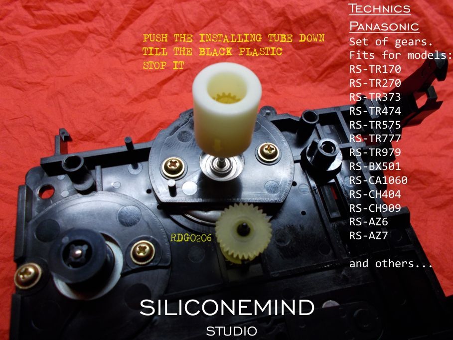 Sada ozub.kol Technics, Panasonic ( REM0043 + RDG0206) - 7