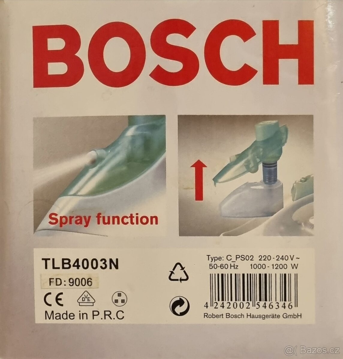 Žehlička BOSCH - 7