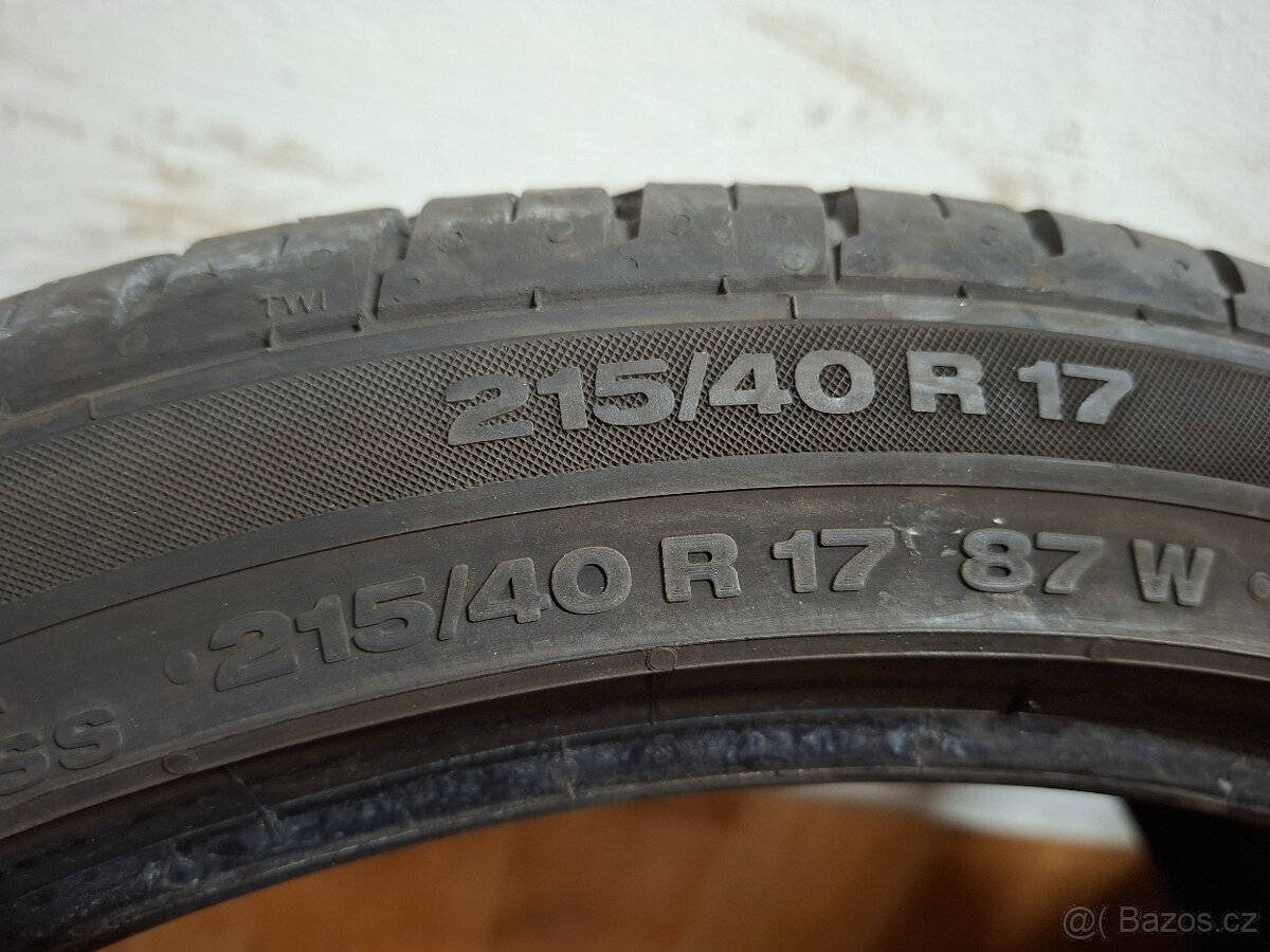 letní pneu 215/40/17 - 7