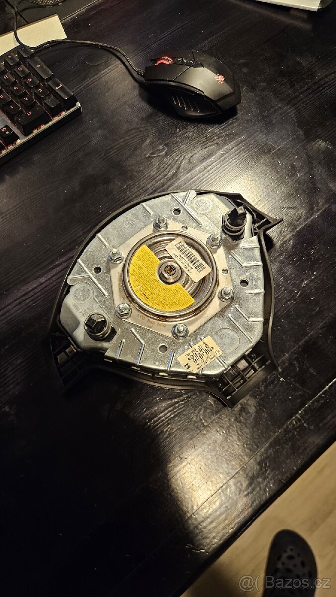 Dřevěný volant Passat b5.5, Bora, Golf, Octavia - 7