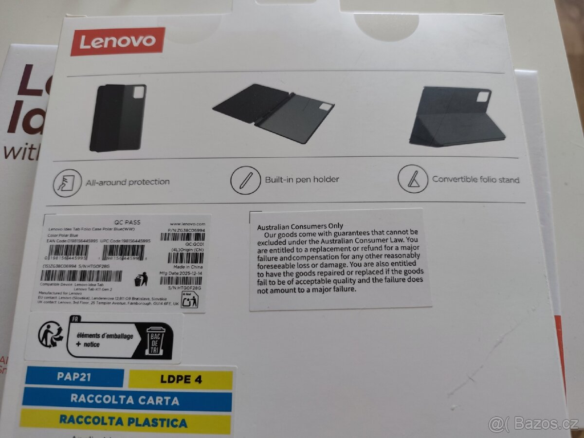Tablet Lenovo Idea Tab with Tab Pen - 7