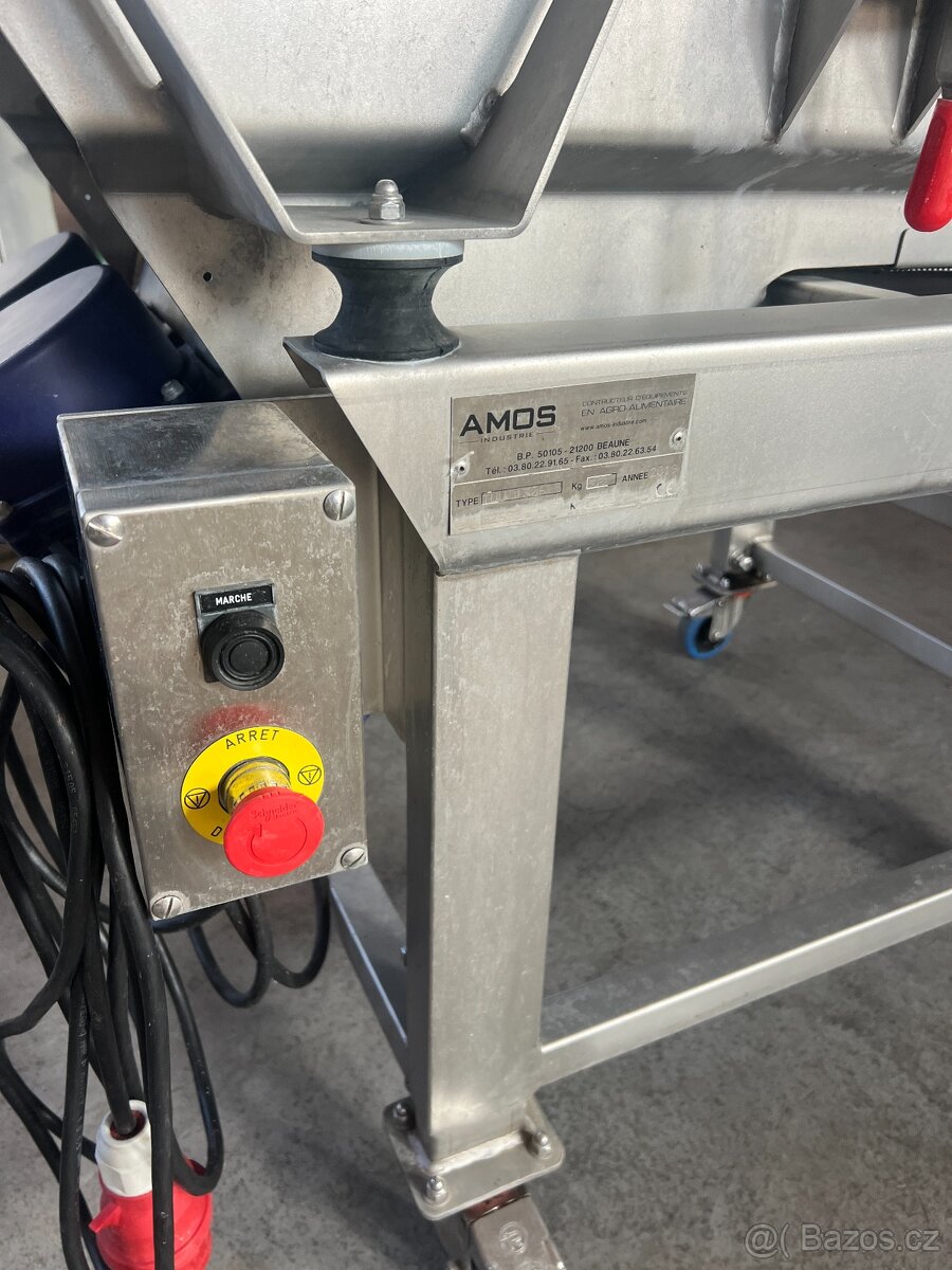 VIBRAČNÍ STŮL S TŘÍDÍCÍMI LIŠTAMI- AMOS INDUSTRIE - 7