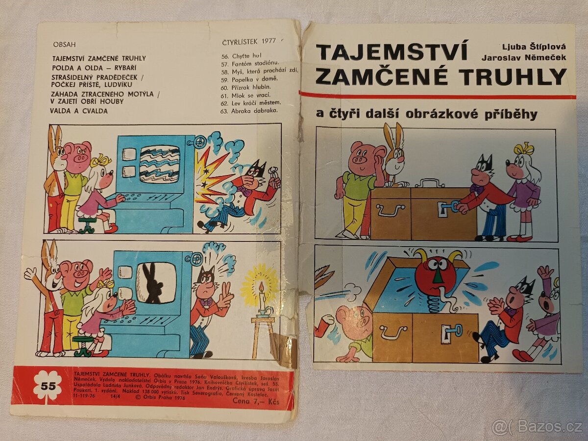 časopis čtyřlístek - 7