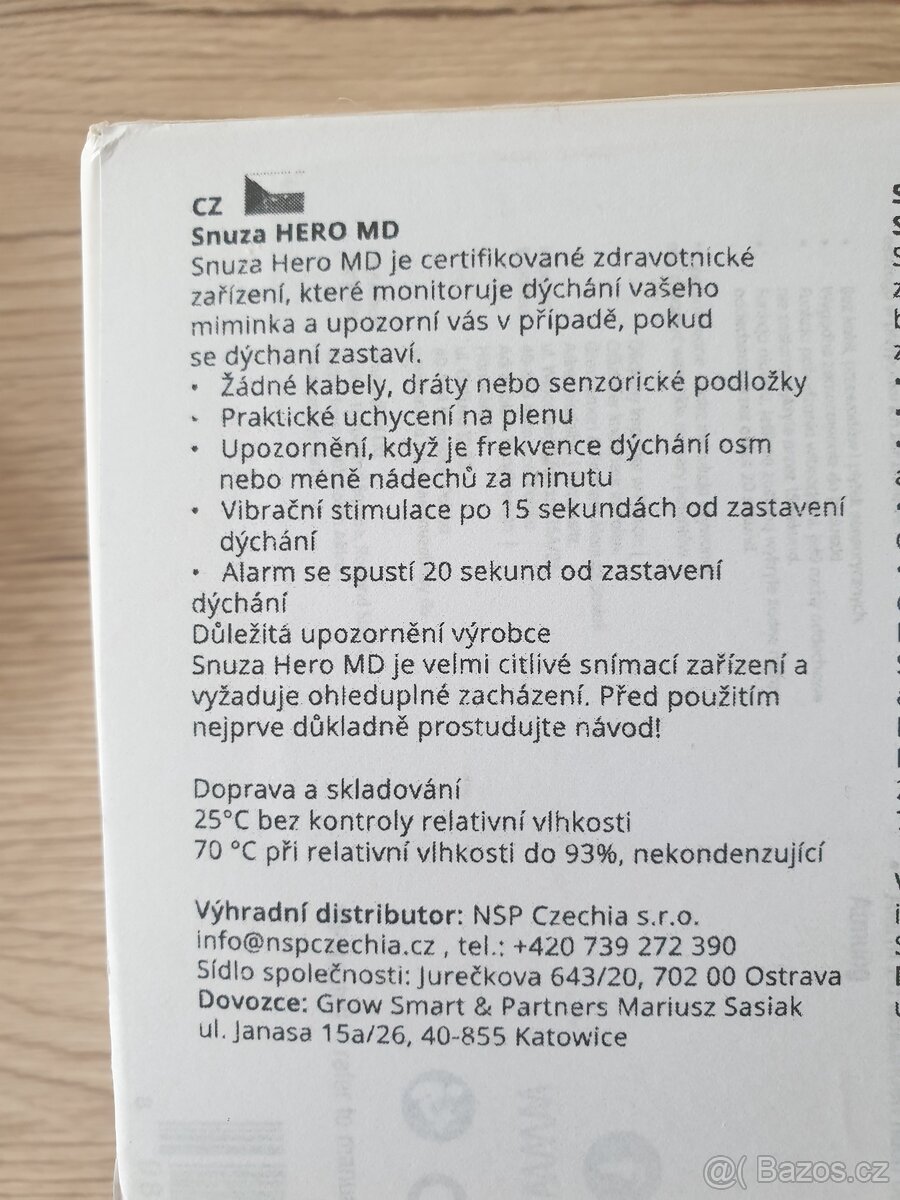 Monitor dechu Snuza hero - 7