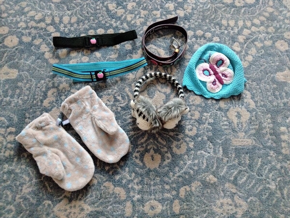 Dívčí čepičky a rukavičky - 7