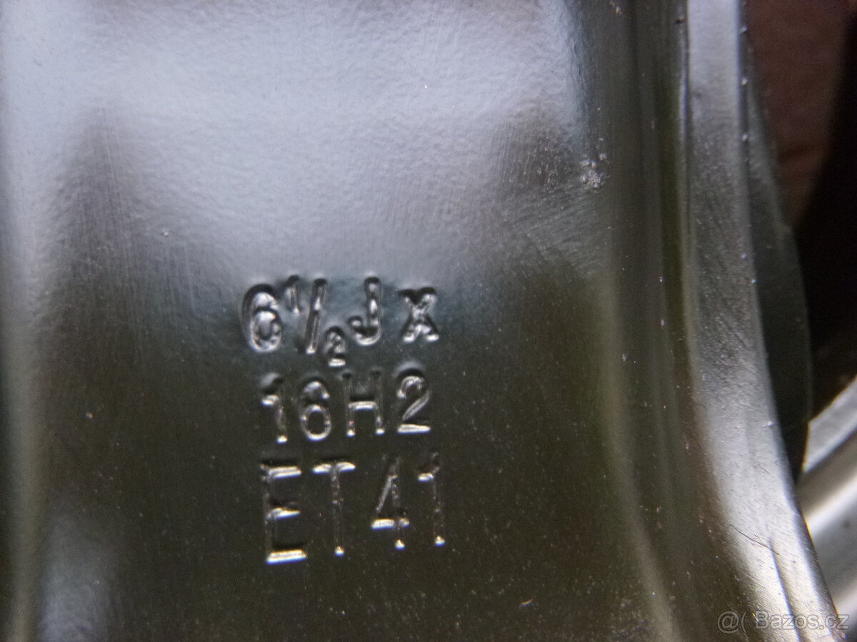 Plechové disky - originál Renault 5x114,3 6,5Jx16 ET41 TPMS - 7