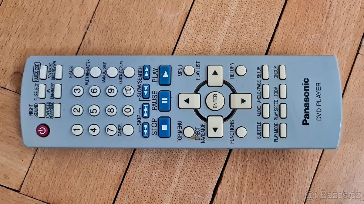 DVD přehrávač Panasonic DVD-S68 + 20 DVD - 7