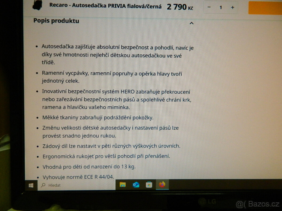 Autosedačka RECARO Privia - 7
