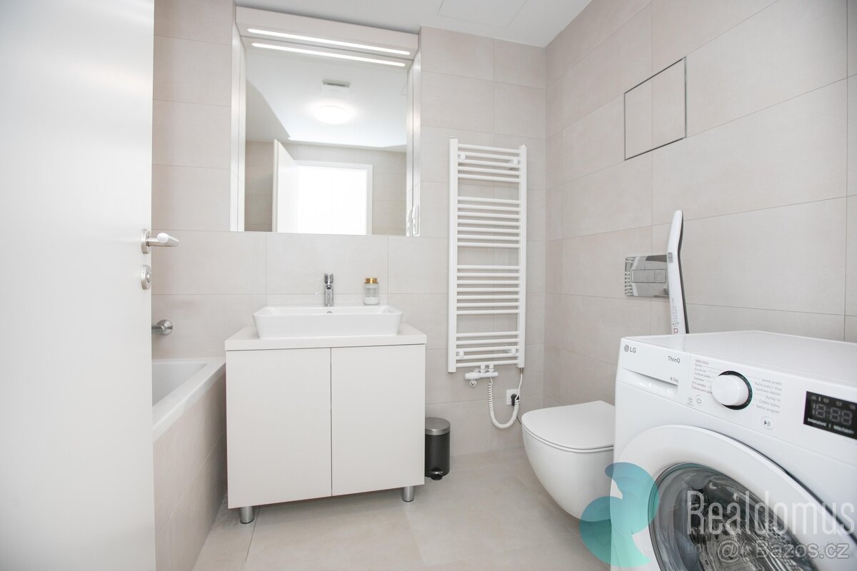 Pronájem, byt 2+kk, 57 m2, Bachova, Praha Chodov - 7