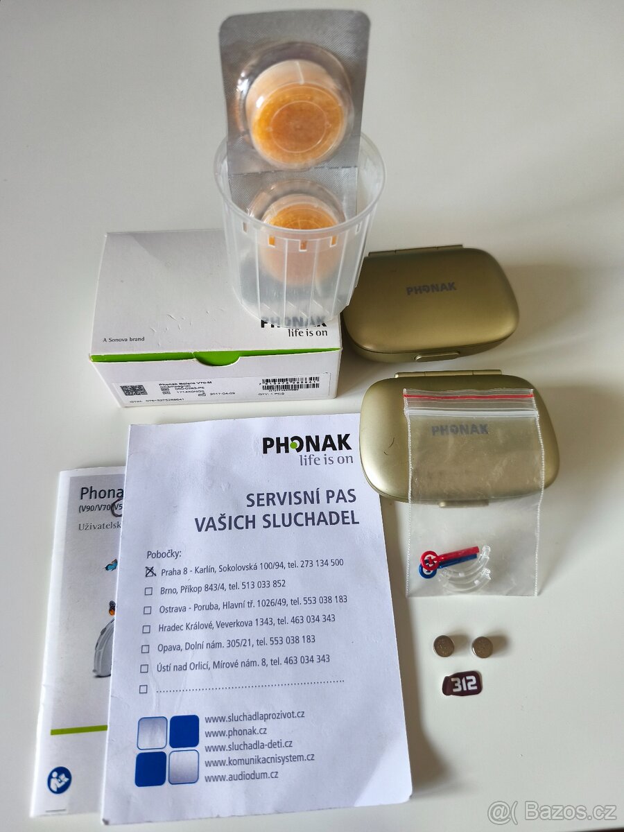 Phonak Bolero V70-M – profesionální digitální sluchadla (pár - 7