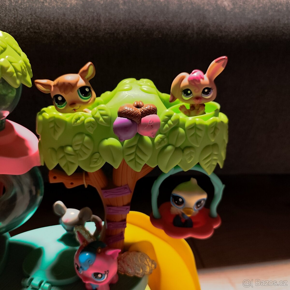 LPS krásná sadička stromový domeček zvířátka a doplňky - 7