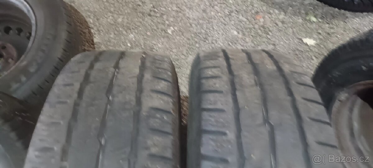 Zimní sada Vw T5 5×120 orig.disky - 7