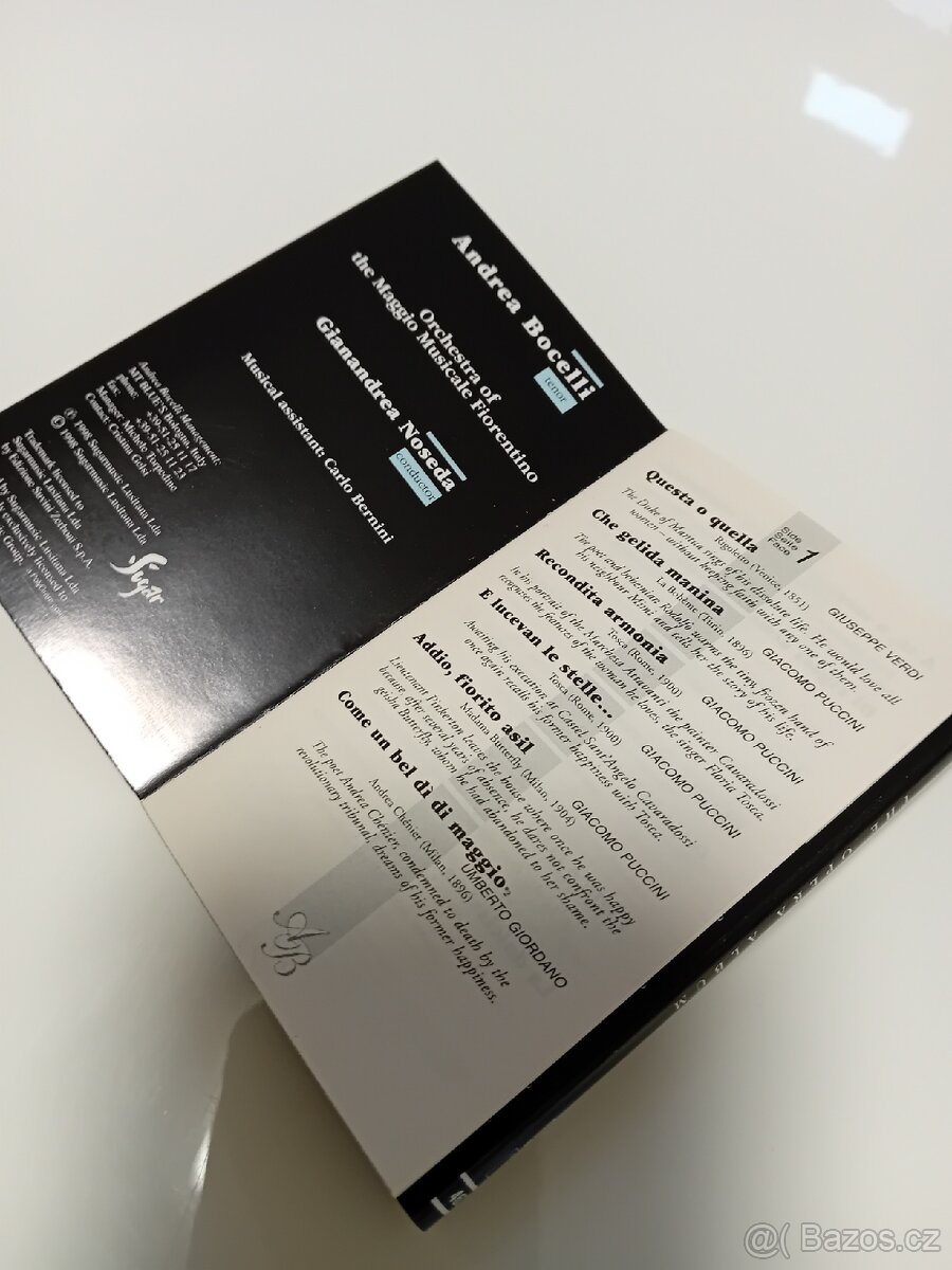 Mc kazety orig. Andrea Boceli - 7