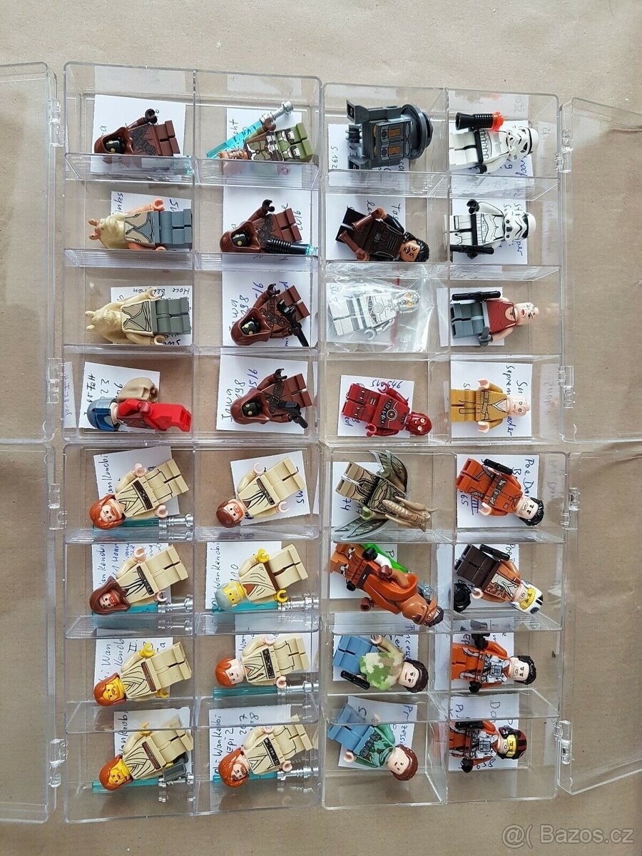 Lego Star Wars Minifigures, kolekce 600 dílků - likvidace sb - 7