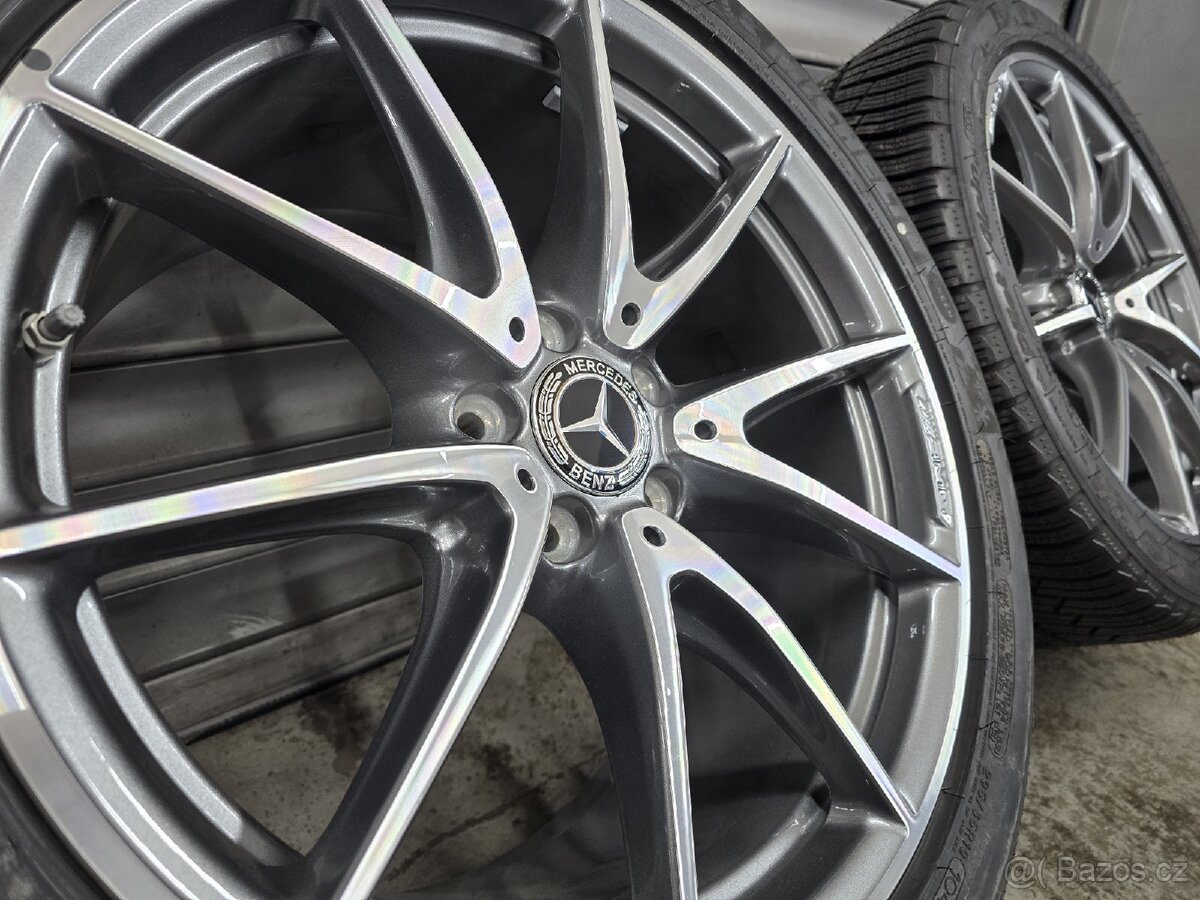 ❄️Nová zimní sada ALU kol Mercedes Benz E AMG R19❗❗❗ - 7
