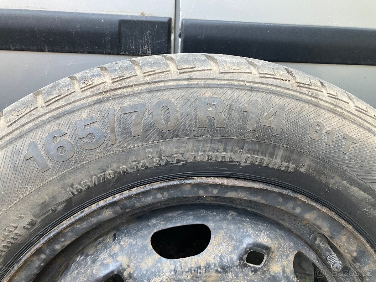 Sada letní pneu 165/70 R14 - 7