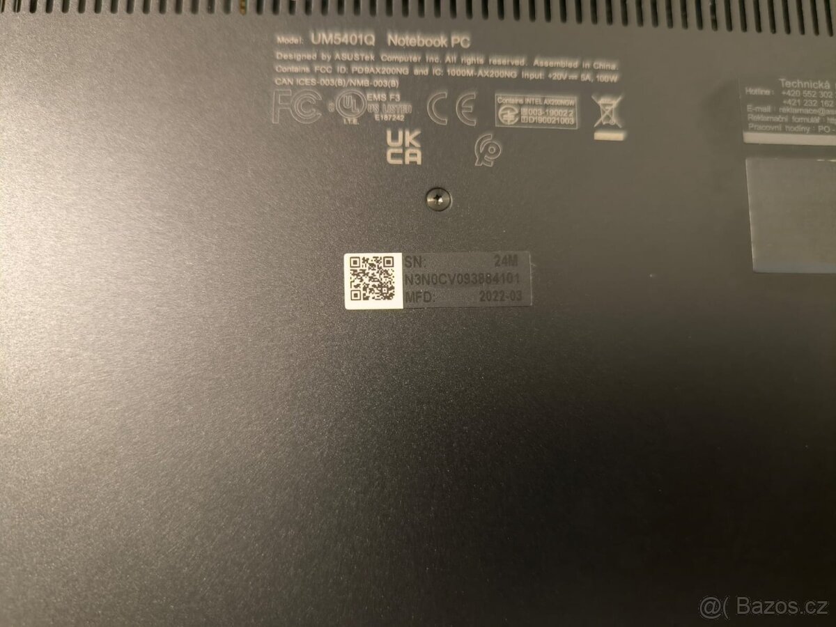 ASUS ZenBook 14X OLED UM5401QA - OLED190W - 7