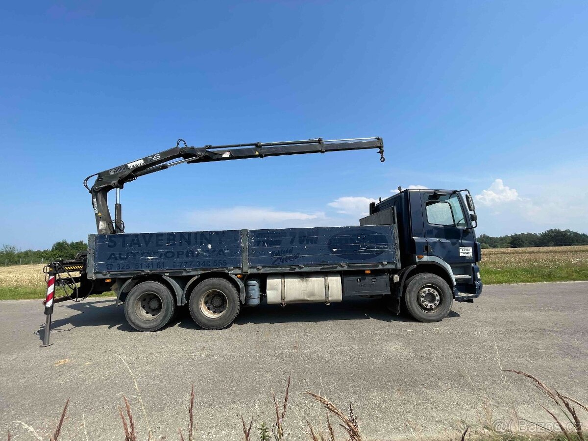 Daf CF85.430 6x2 + hydraulická ruka HIAB 144B-2CL - 7