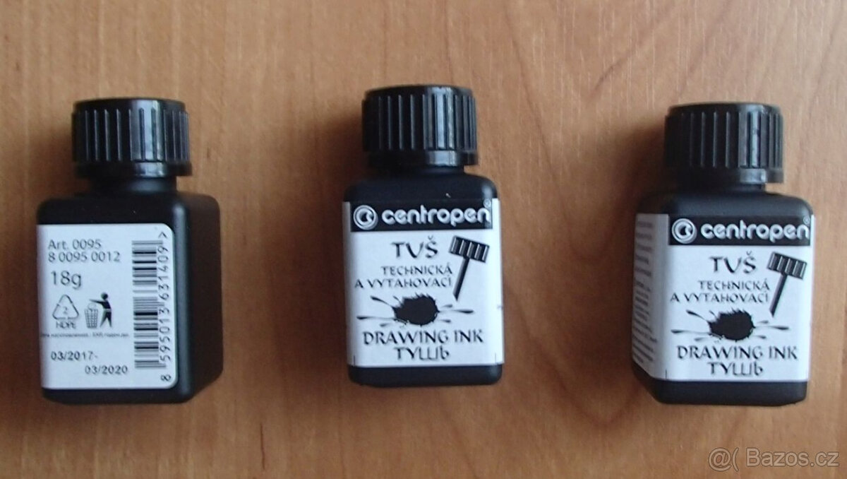 Inkoustové bombičky, progresso, tempery a tuše - 7