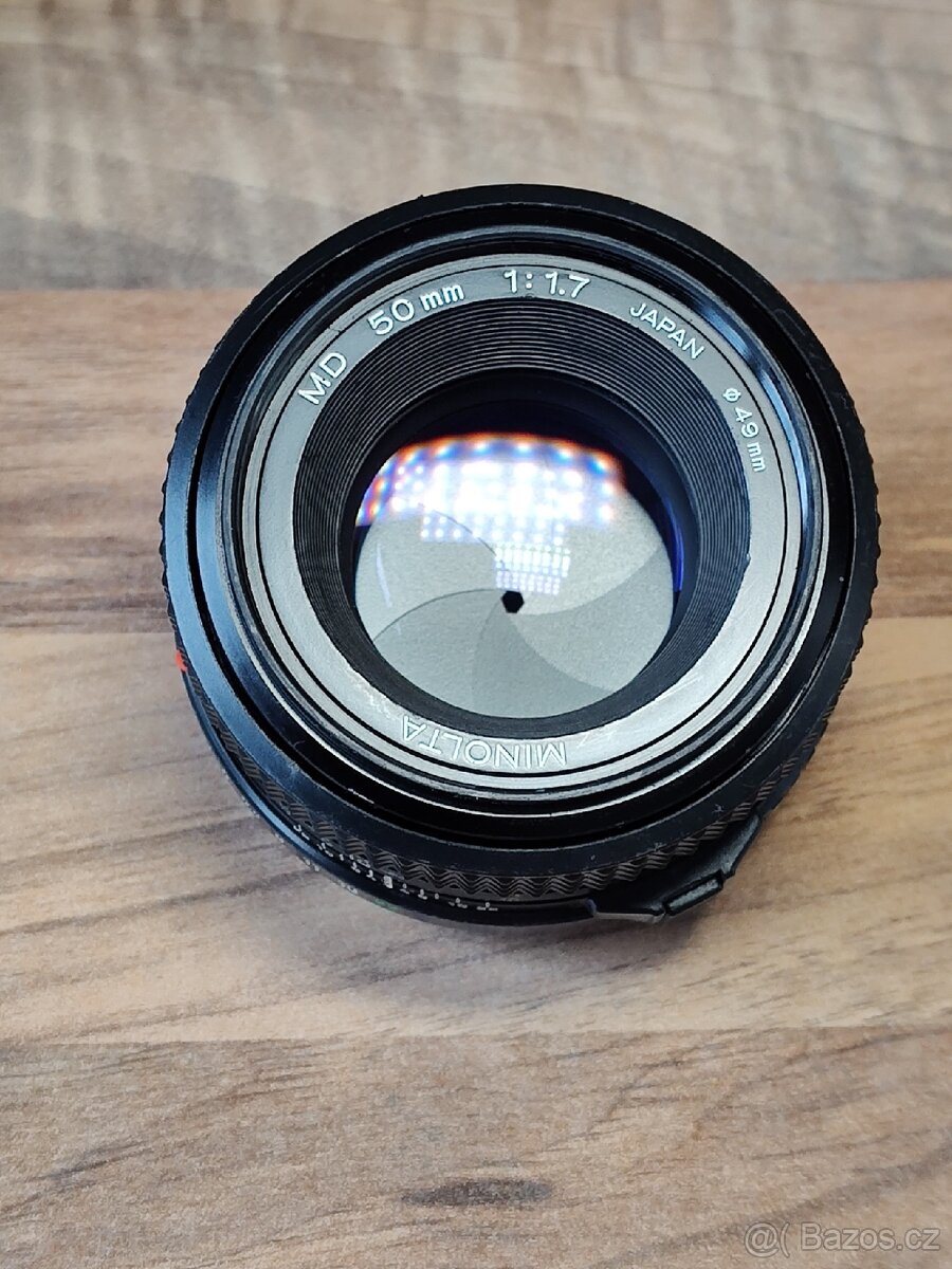 Minolta X-7A + objektiv MD 50/1.7 - 7
