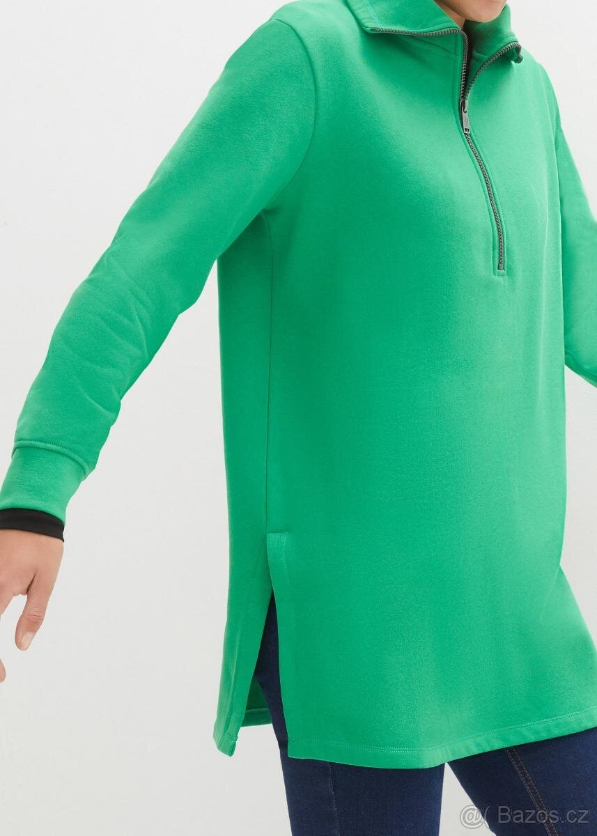 Krásná dlouhá mikina 40/42 - 7