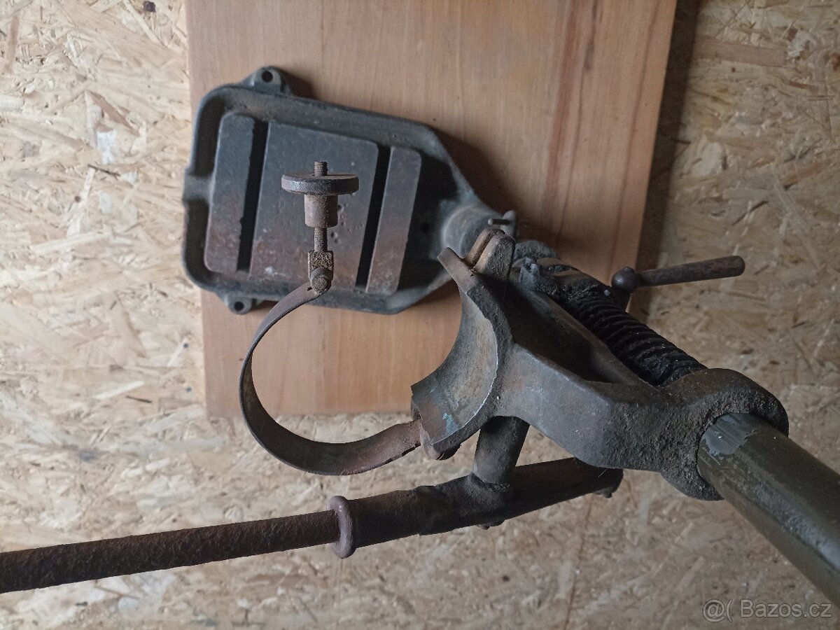 Stojan vrtačky historický+vrtačka - 7