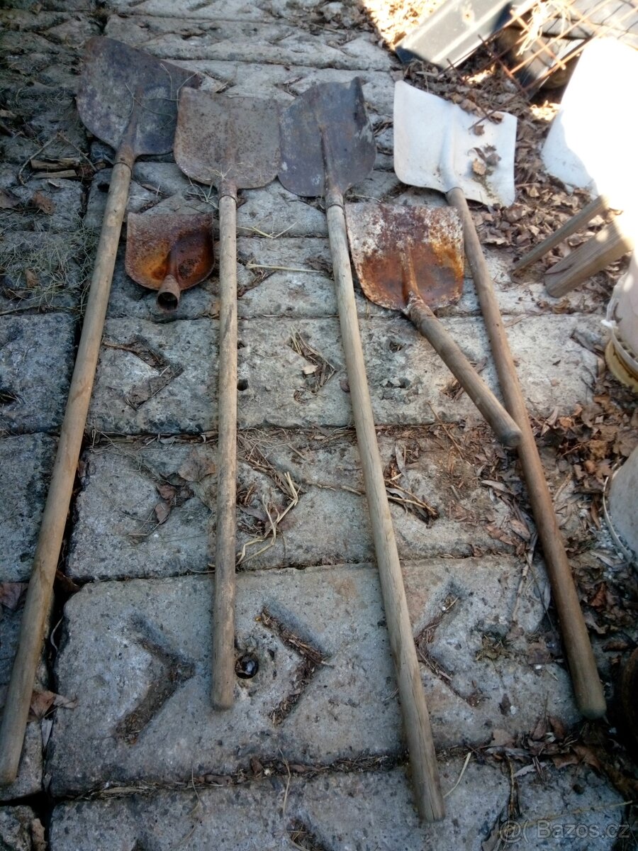 sekera, rýč,lopata,vidle,motyka, krumpáč, uhlák - 7