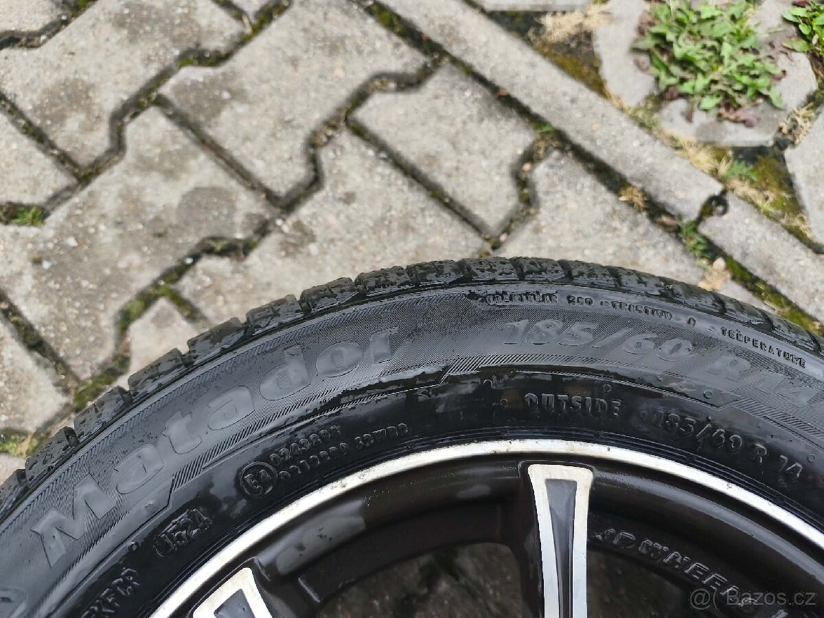Alu kola 5x100 R14 Škoda Fabia - 7