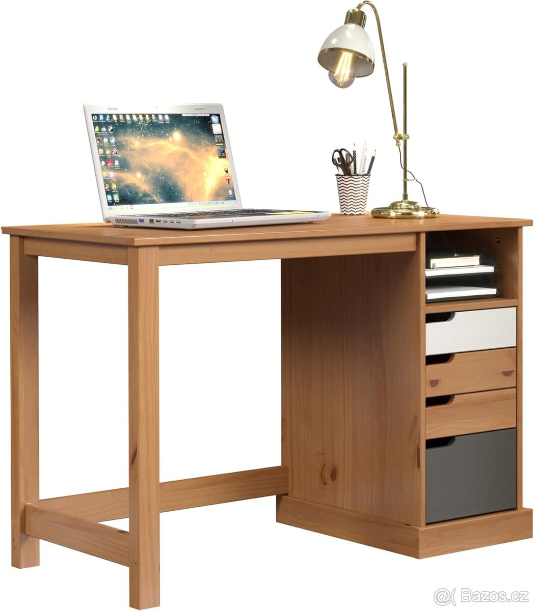 Psací stůl borovice Mestre - 7