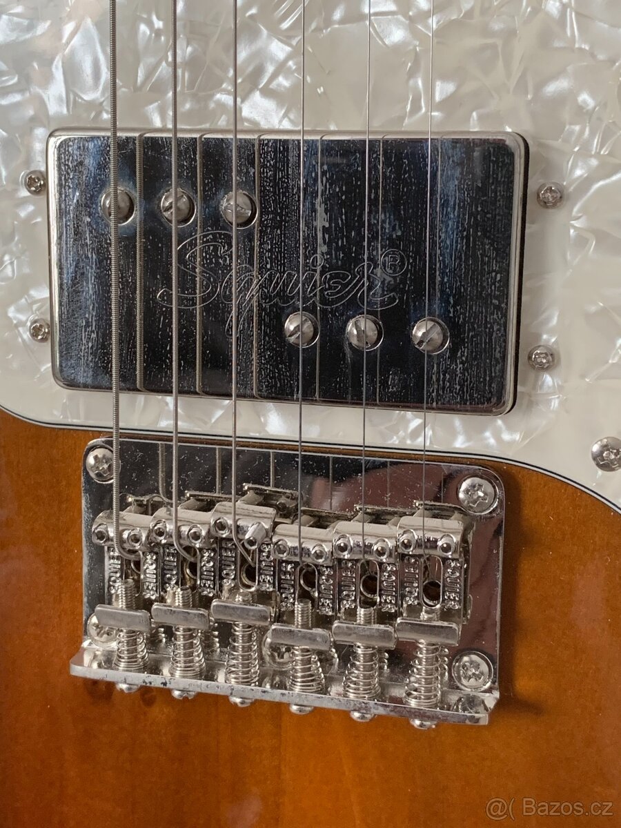 Prodám - Elektrická kytara FENDER SQUIER - 7