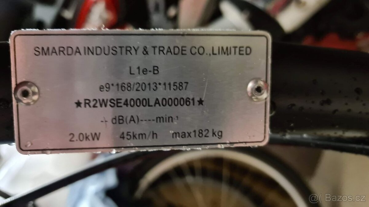 Elektroskútr – chopper 2.0kW - 7