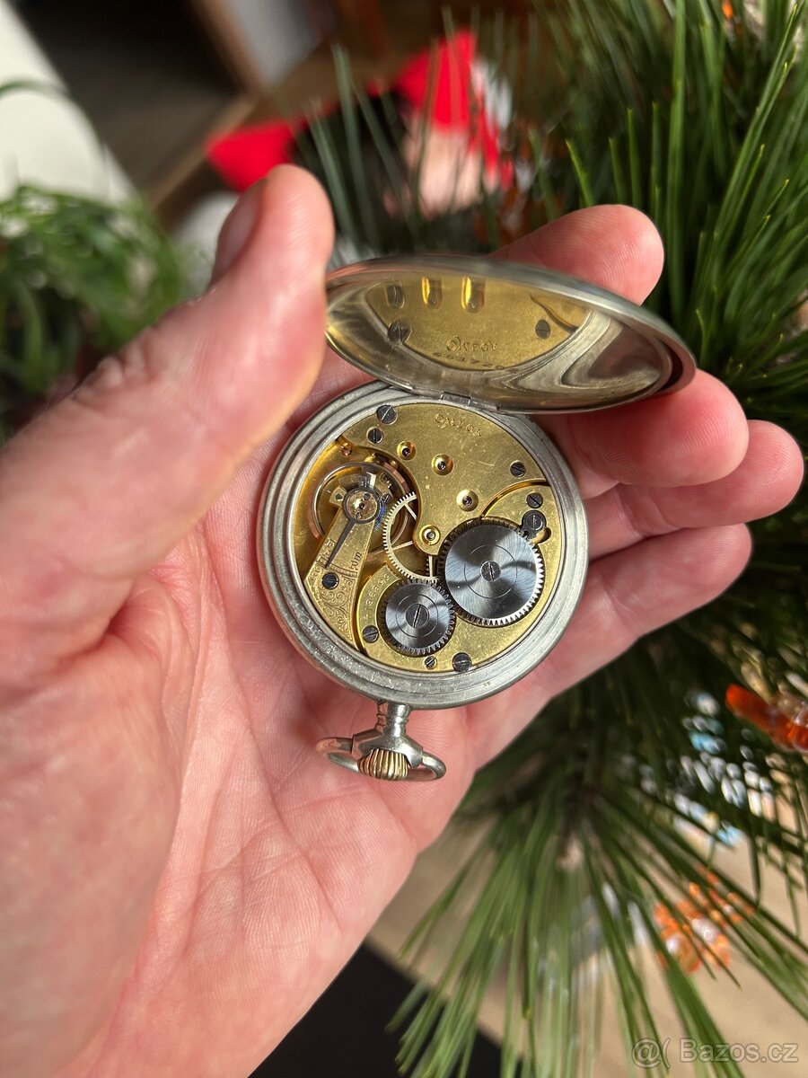 Starožitné kapesní hodinky OMEGA - 7