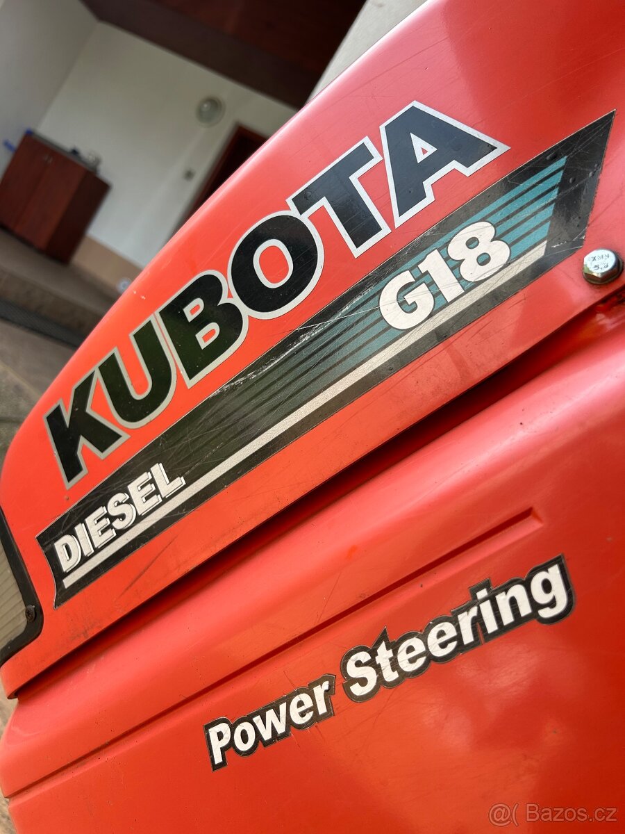 Zahradní traktor Kubota DIESEL - 7