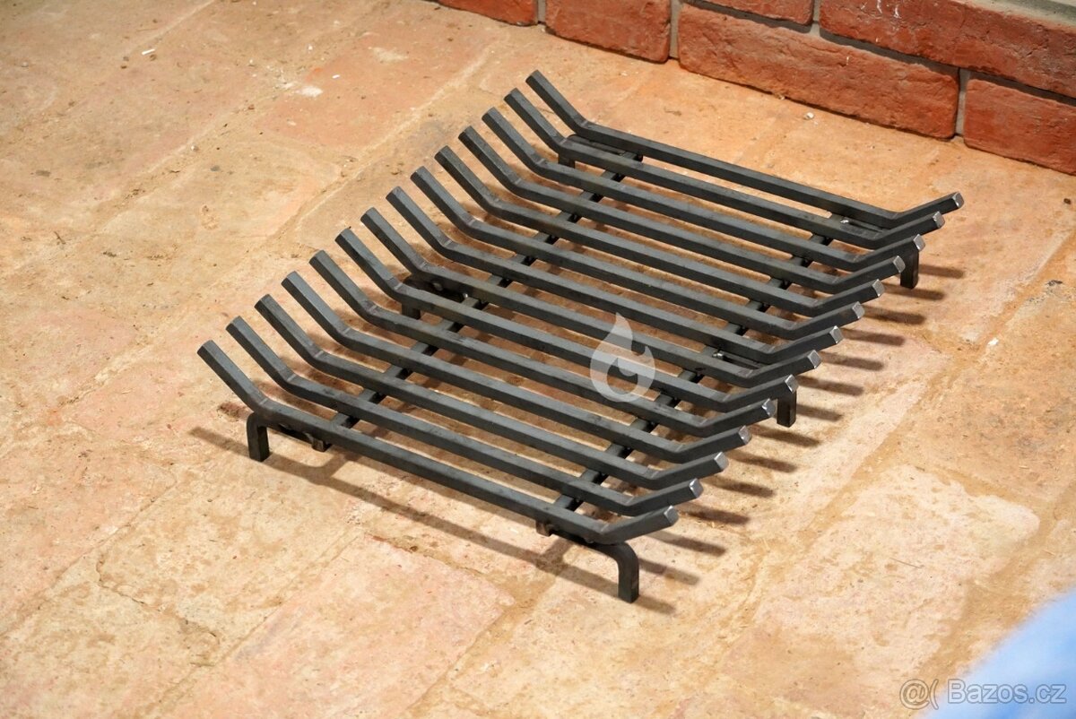 Prodám Nový rošt do krbu Braver G3 50x42 cm, ocelový do tope - 7