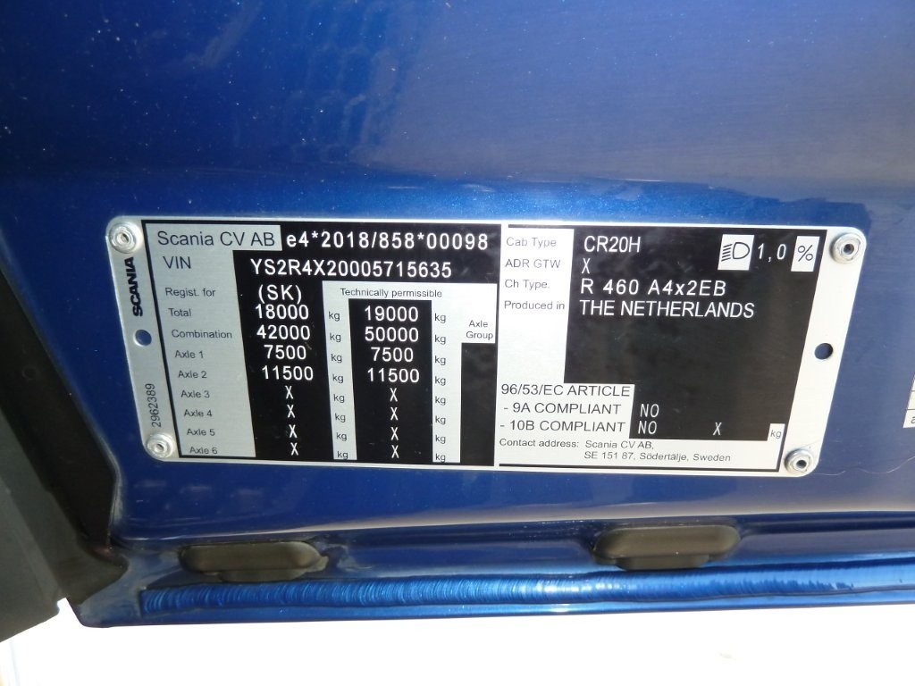 SCANIA R460 - 7